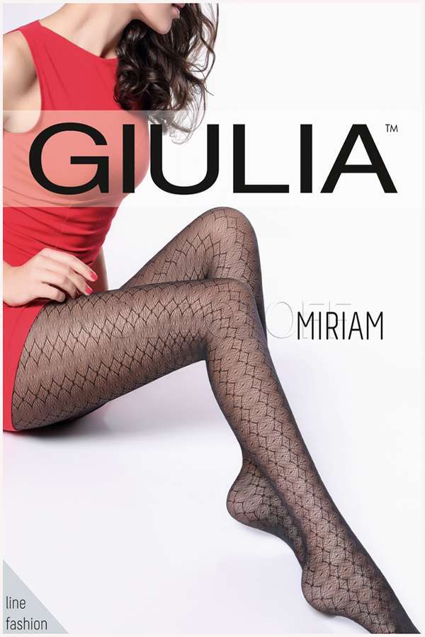 Колготки жіночі з візерунком GIULIA Miriam 20 model 1